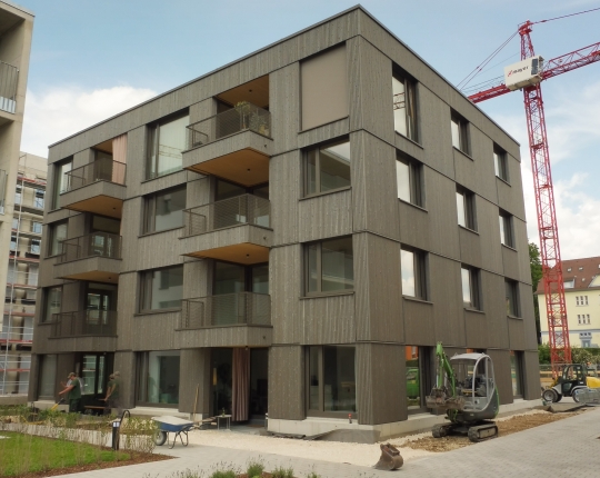 VERKAUFT! Moderne und helle 3-Zimmer-Neubau-Wohnung mit Terrasse (Obj. 1055W00)