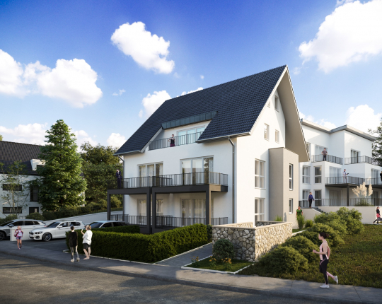 VERKAUFT! 3-Zimmer-Neubauwohnung in Aalen-Wasseralfingen (Obj. 1172W05)